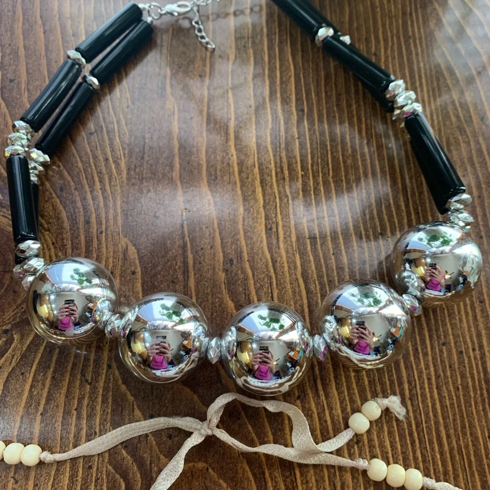 Lot Of 5 Vintage Costume Beaded Necklaces, All Excellent Condition!